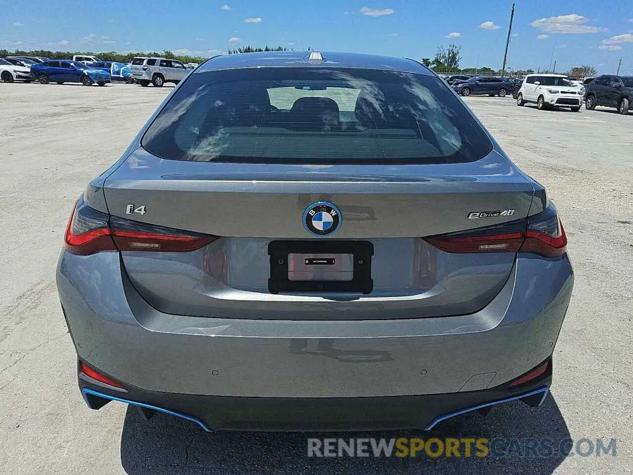6 fotografías del automóvil dañado WBY73AW02RFS99292 BMW I4 EDRIVE 2024