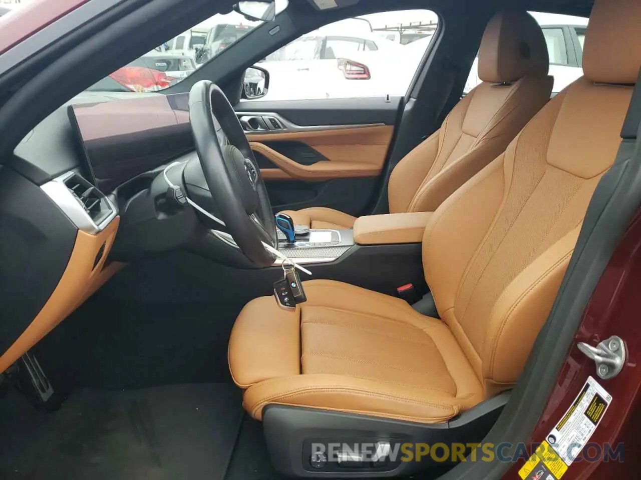 7 fotografías del automóvil dañado WBY73AW04PFN64758 BMW I4 EDRIVE4 2023