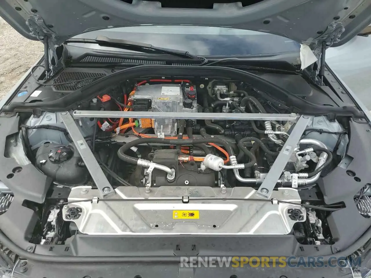 11 fotografías del automóvil dañado WBY33AW06NFM50076 BMW I4 M50 2022