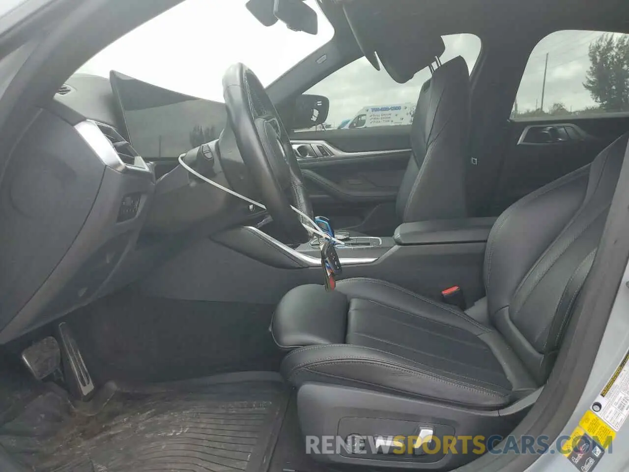 7 fotografías del automóvil dañado WBY33AW06NFM50076 BMW I4 M50 2022