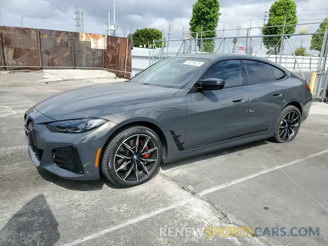 1 fotografías del automóvil dañado WBY33AW0XPFN48269 BMW I4 M50 2023