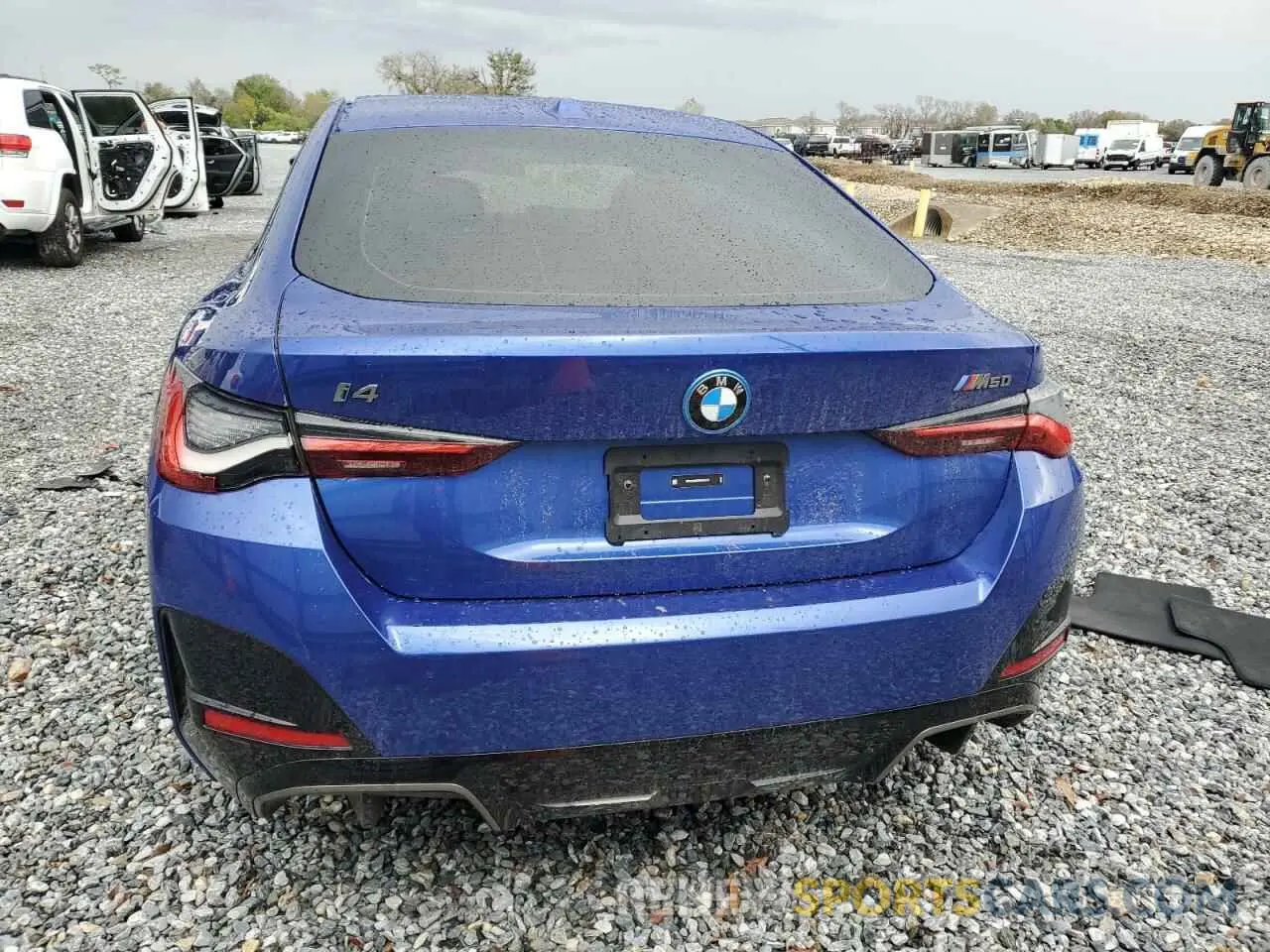 6 fotografías del automóvil dañado WBY33AW00RFS45178 BMW I4 M50 2024