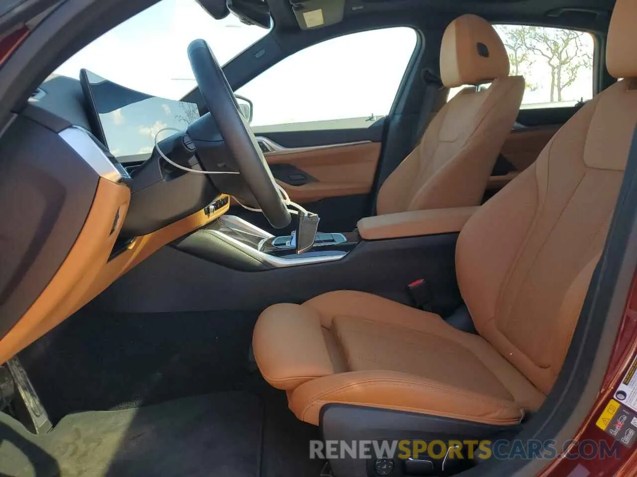 7 fotografías del automóvil dañado WBY33AW02RFT05297 BMW I4 M50 2024