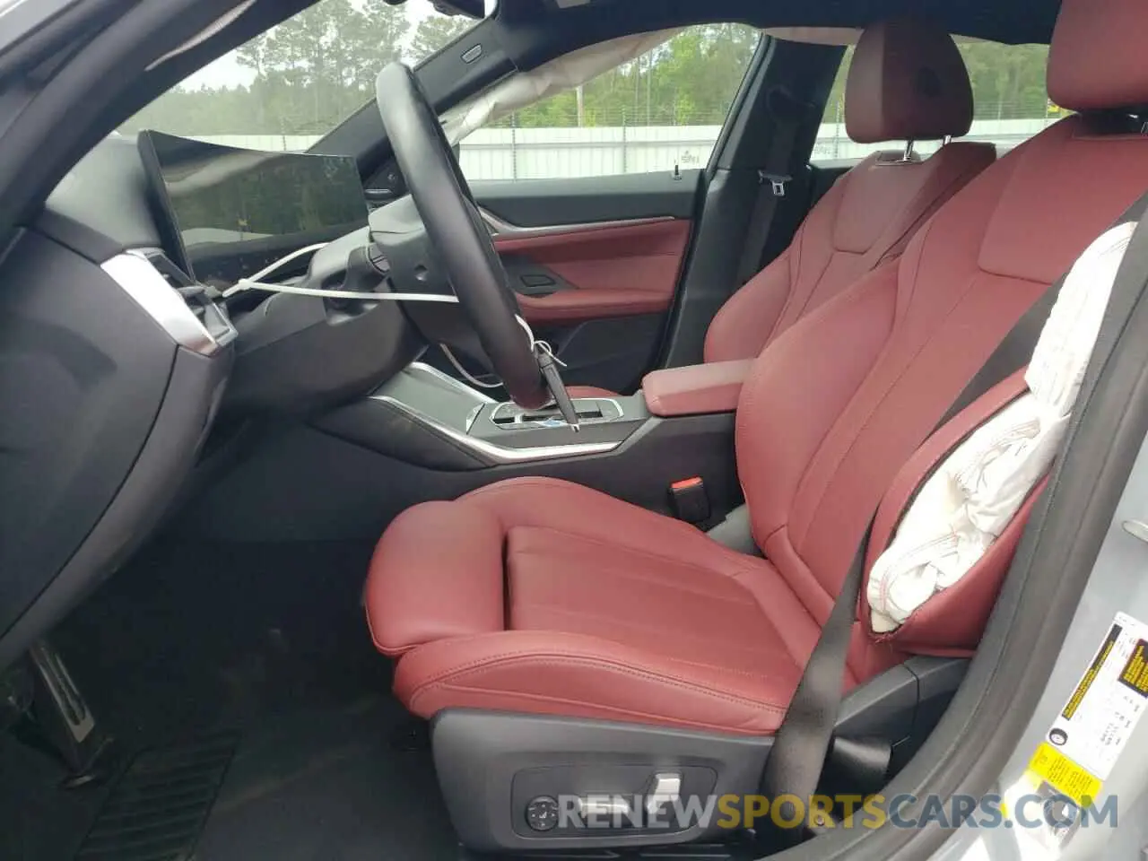 7 fotografías del automóvil dañado WBY33AW09RFR57849 BMW I4 M50 2024