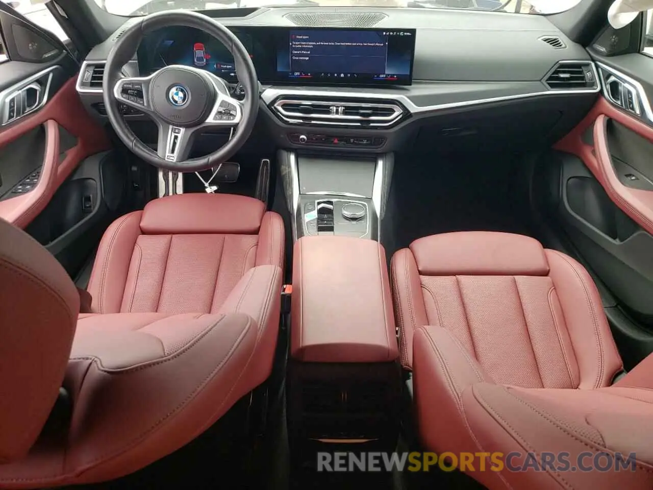 8 fotografías del automóvil dañado WBY33AW09RFR57849 BMW I4 M50 2024