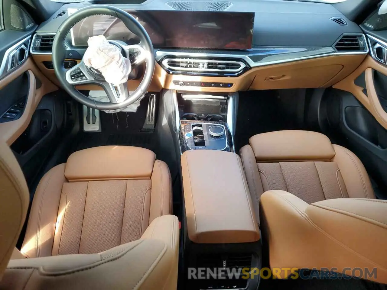 8 fotografías del automóvil dañado WBY33AW0XRFS54227 BMW I4 M50 2024