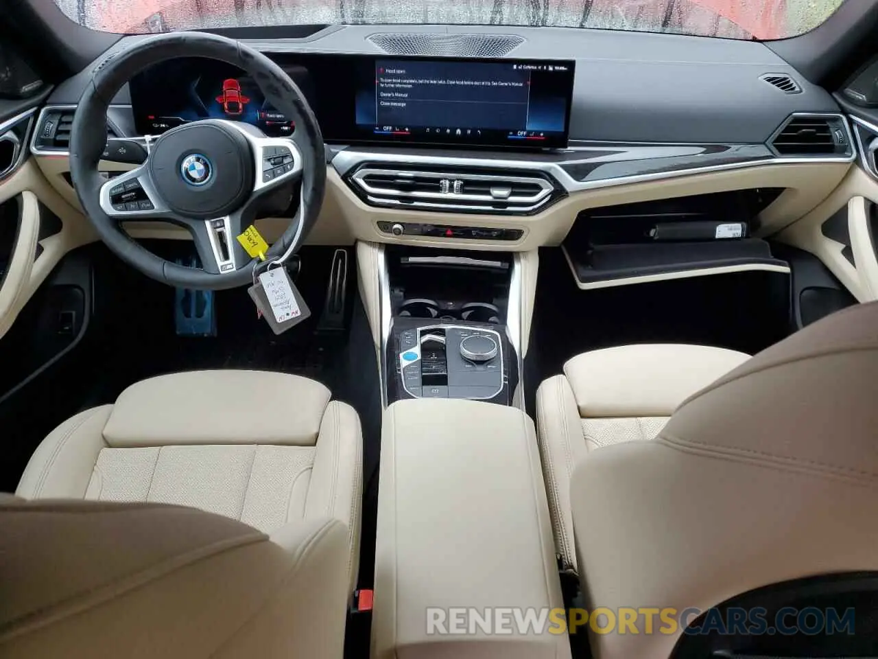 8 fotografías del automóvil dañado WBY33AW0XRFS82965 BMW I4 M50 2024