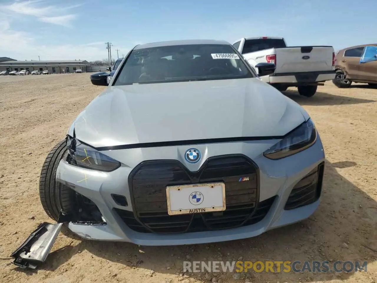 5 fotografías del automóvil dañado WBY33HD08SFU19760 BMW I4 M50 2025
