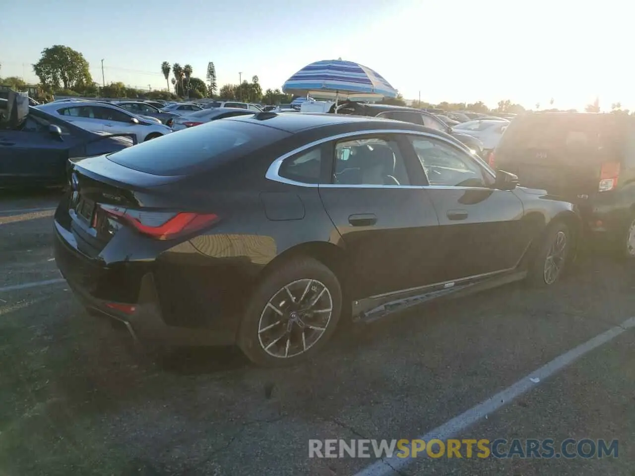 3 fotografías del automóvil dañado WBY83FB01RFT07809 BMW I4 XDRIVE 2024
