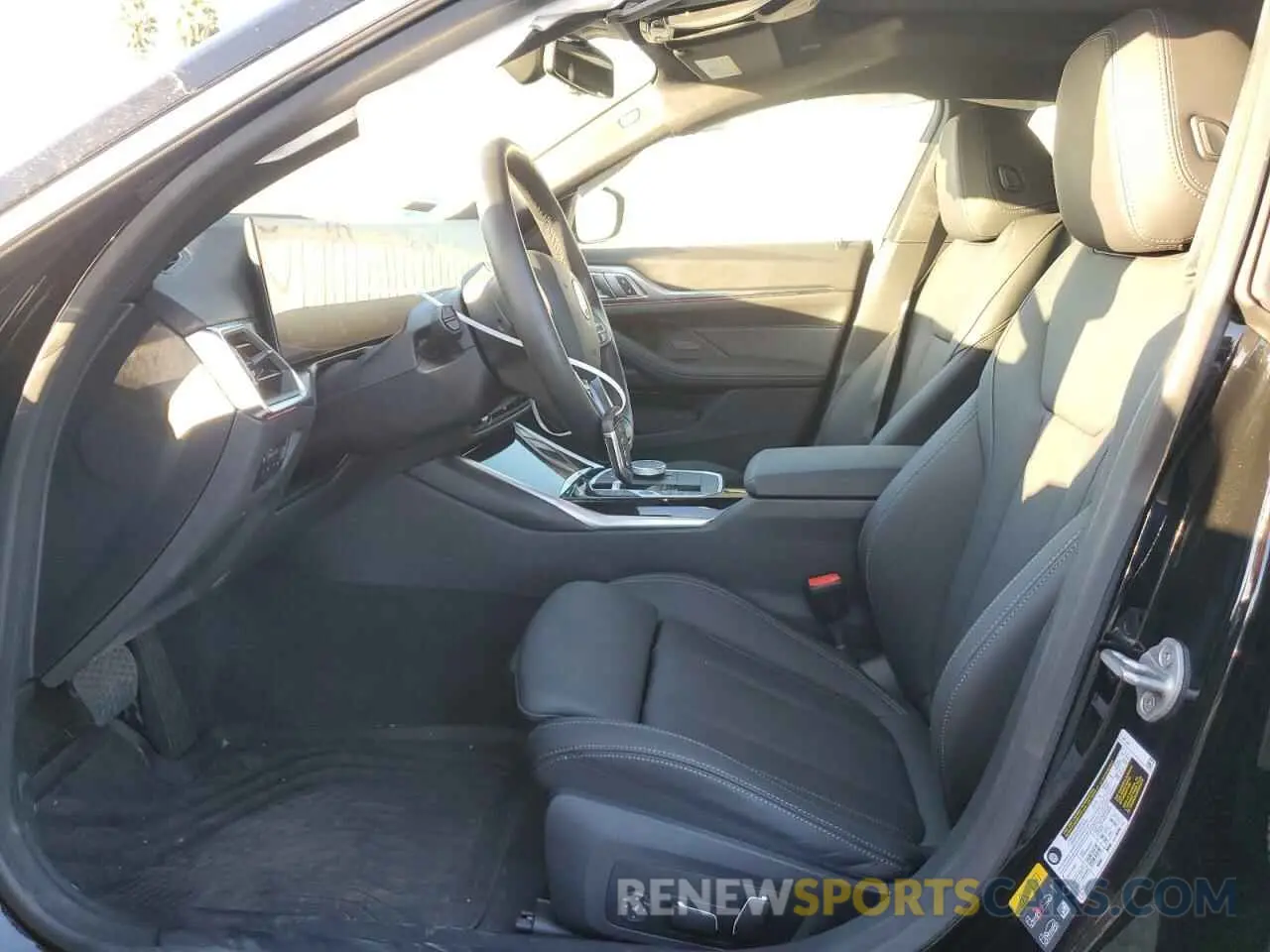 7 fotografías del automóvil dañado WBY83FB01RFT07809 BMW I4 XDRIVE 2024