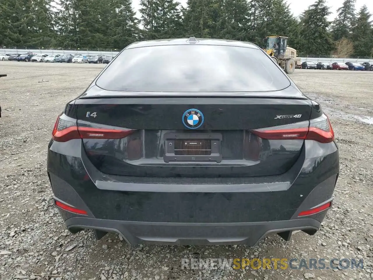 6 fotografías del automóvil dañado WBY83FB03RFS90804 BMW I4 XDRIVE 2024