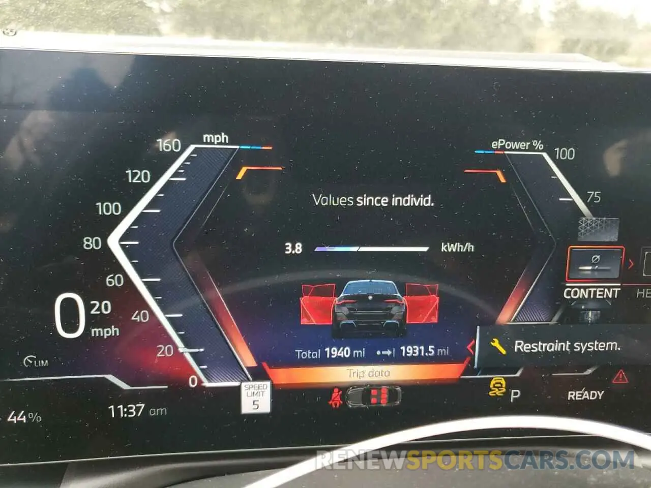 9 fotografías del automóvil dañado WBY83FB03RFS90804 BMW I4 XDRIVE 2024
