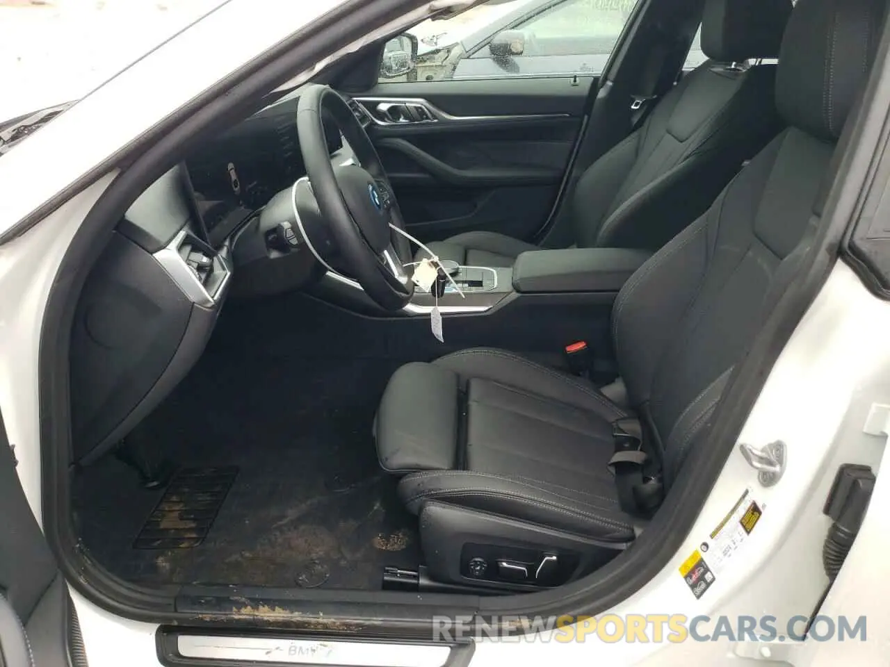 7 fotografías del automóvil dañado WBY83FB03RFT14891 BMW I4 XDRIVE 2024