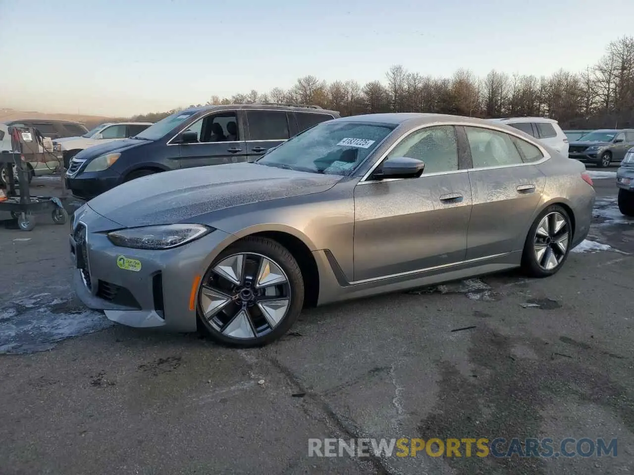 1 fotografías del automóvil dañado WBY83FB05RFS82087 BMW I4 XDRIVE 2024
