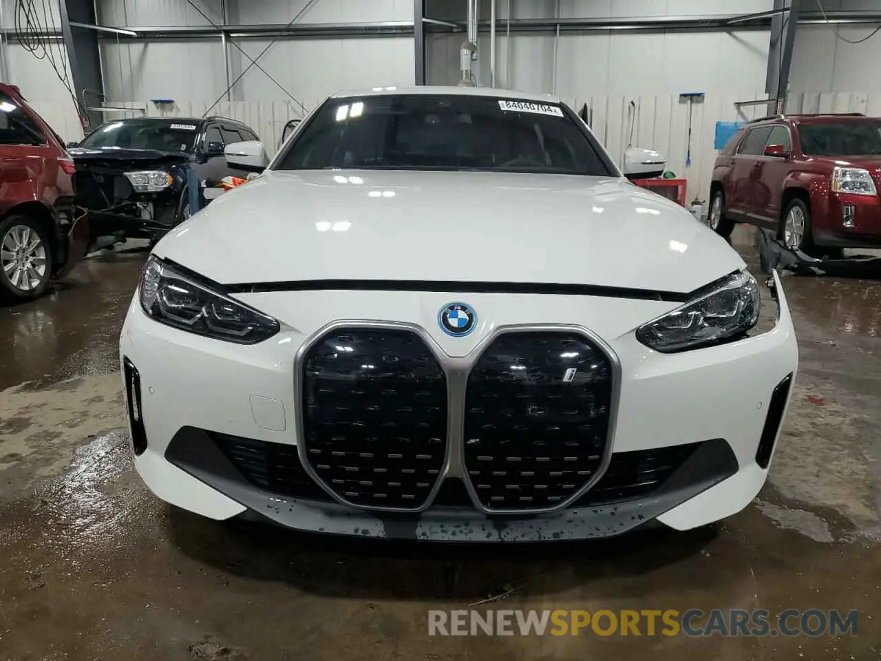 5 fotografías del automóvil dañado WBY83FB06RFT27327 BMW I4 XDRIVE 2024