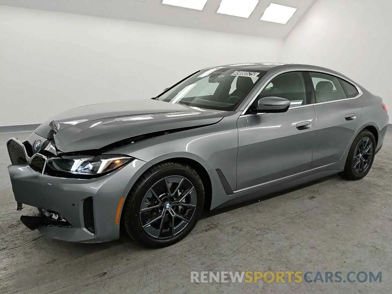 1 fotografías del automóvil dañado WBY43HD01SFT92762 BMW I4 XDRIVE 2025