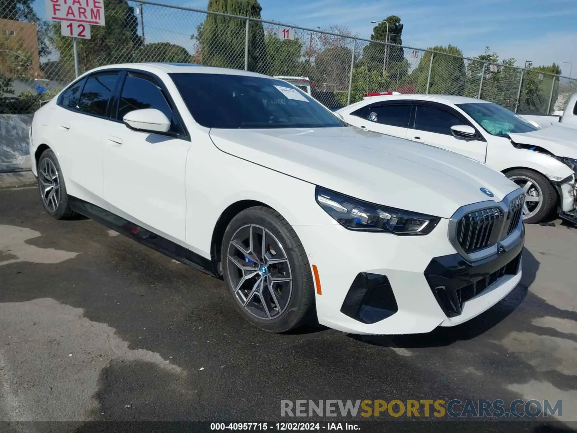 1 fotografías del automóvil dañado WBY33FK01RCP59383 BMW I5 2024