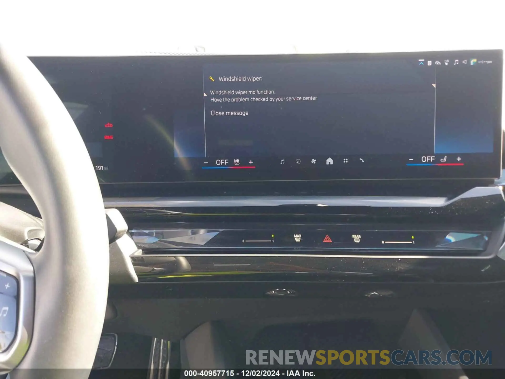 18 fotografías del automóvil dañado WBY33FK01RCP59383 BMW I5 2024