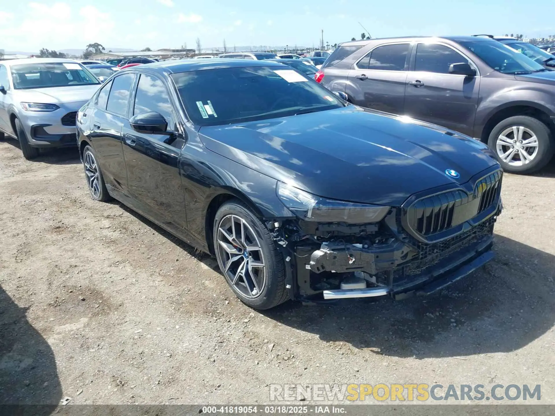 1 fotografías del automóvil dañado WBY33FK07RCR33103 BMW I5 2024