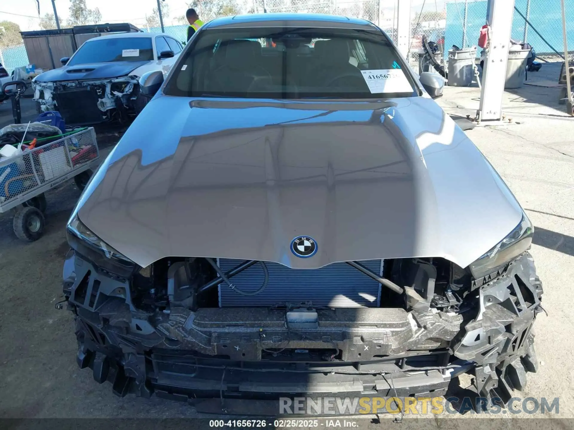 13 fotografías del automóvil dañado WBY33FK07RCS47577 BMW I5 2024