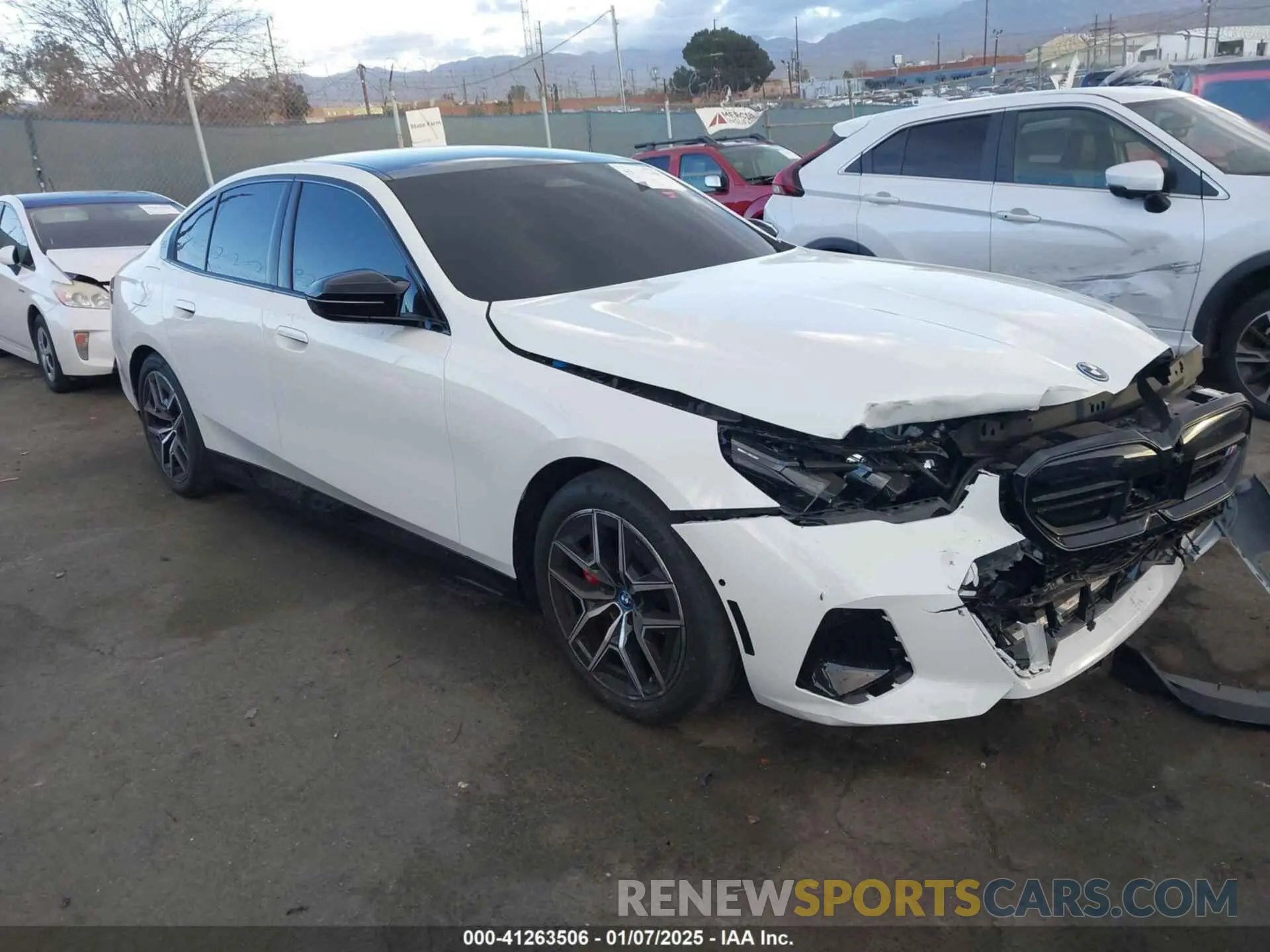 1 fotografías del automóvil dañado WBY43FK05RCR89416 BMW I5 2024