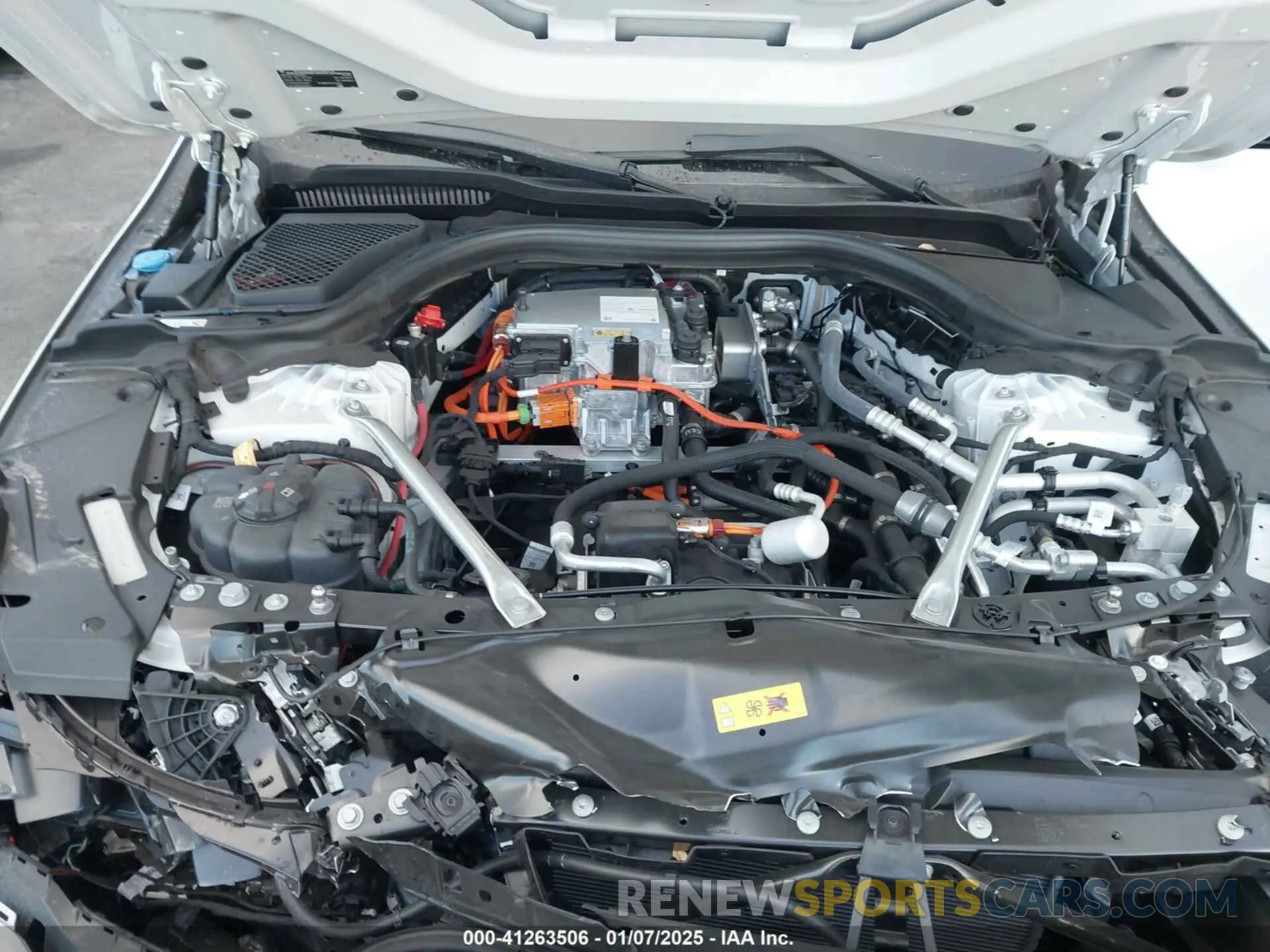 10 fotografías del automóvil dañado WBY43FK05RCR89416 BMW I5 2024