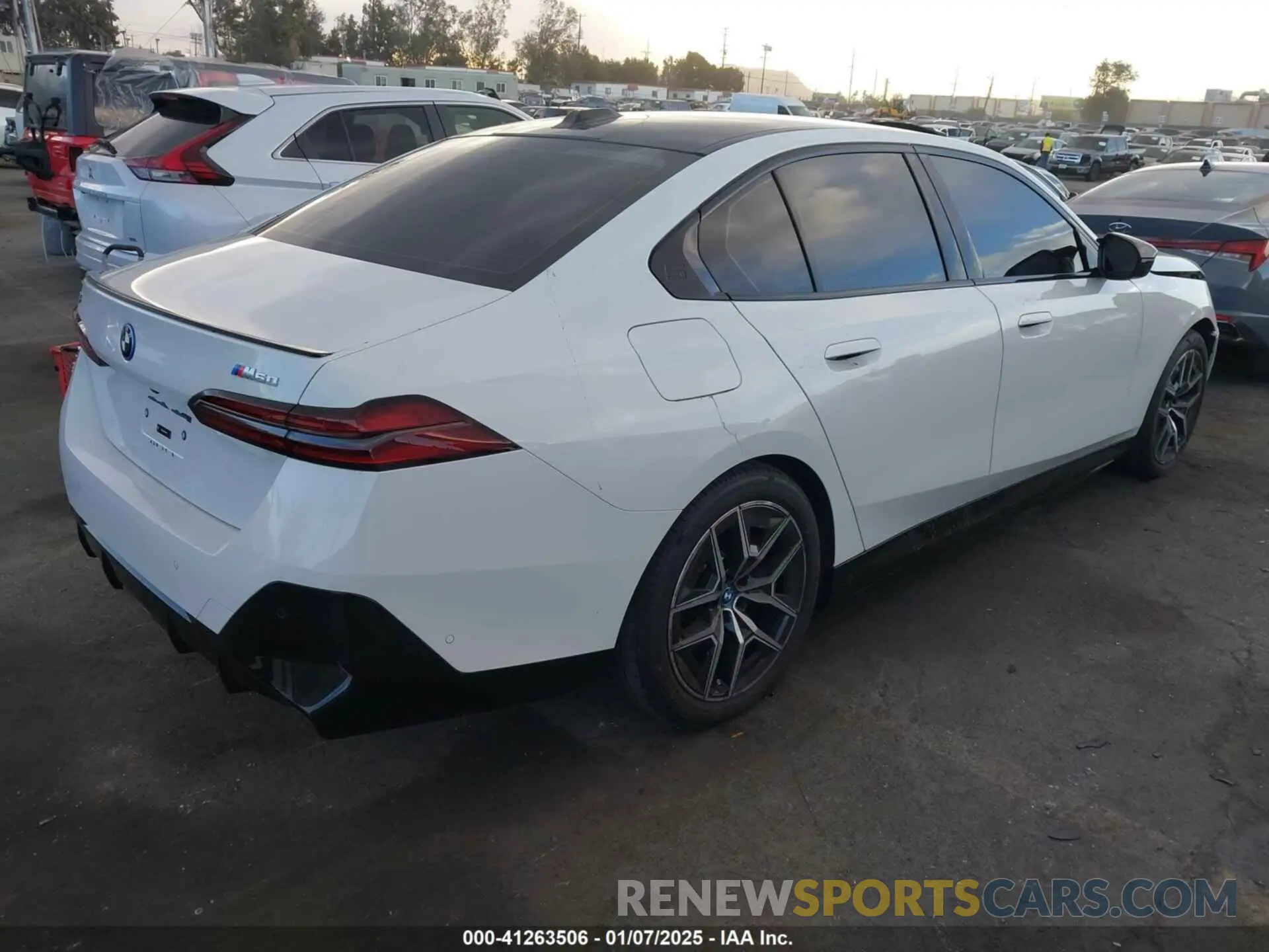 4 fotografías del automóvil dañado WBY43FK05RCR89416 BMW I5 2024