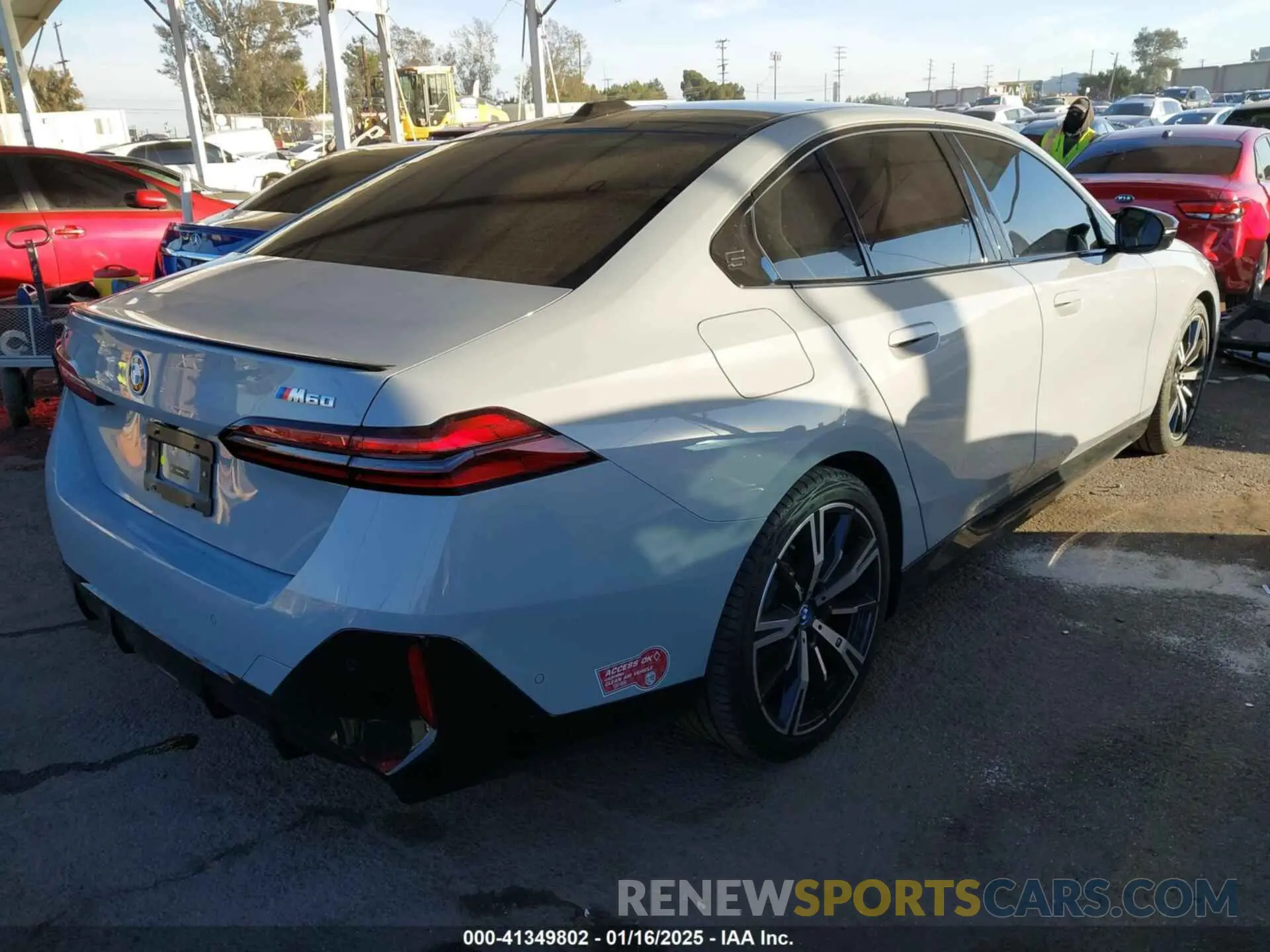 4 fotografías del automóvil dañado WBY43FK08RCP89095 BMW I5 2024