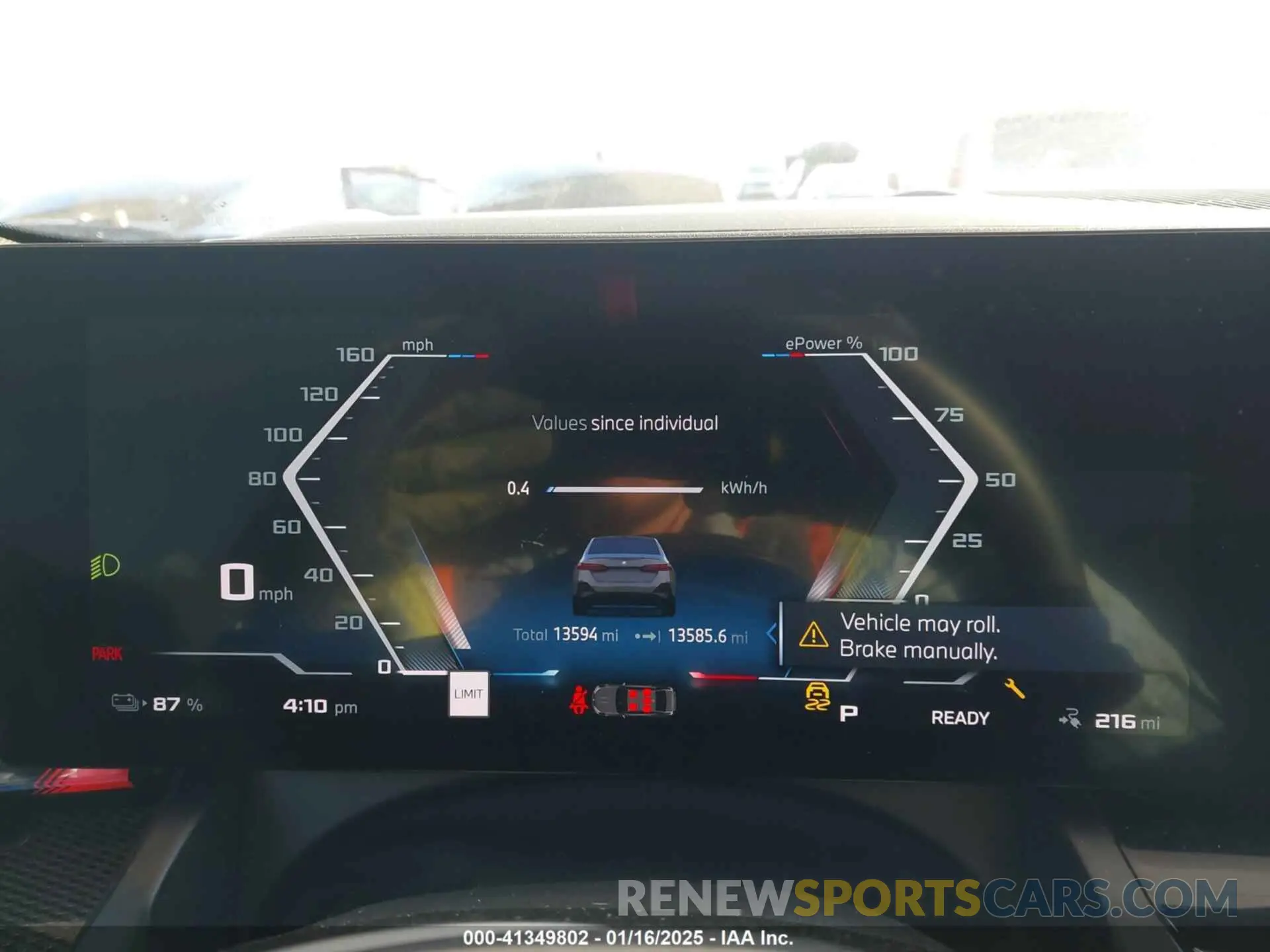 7 fotografías del automóvil dañado WBY43FK08RCP89095 BMW I5 2024