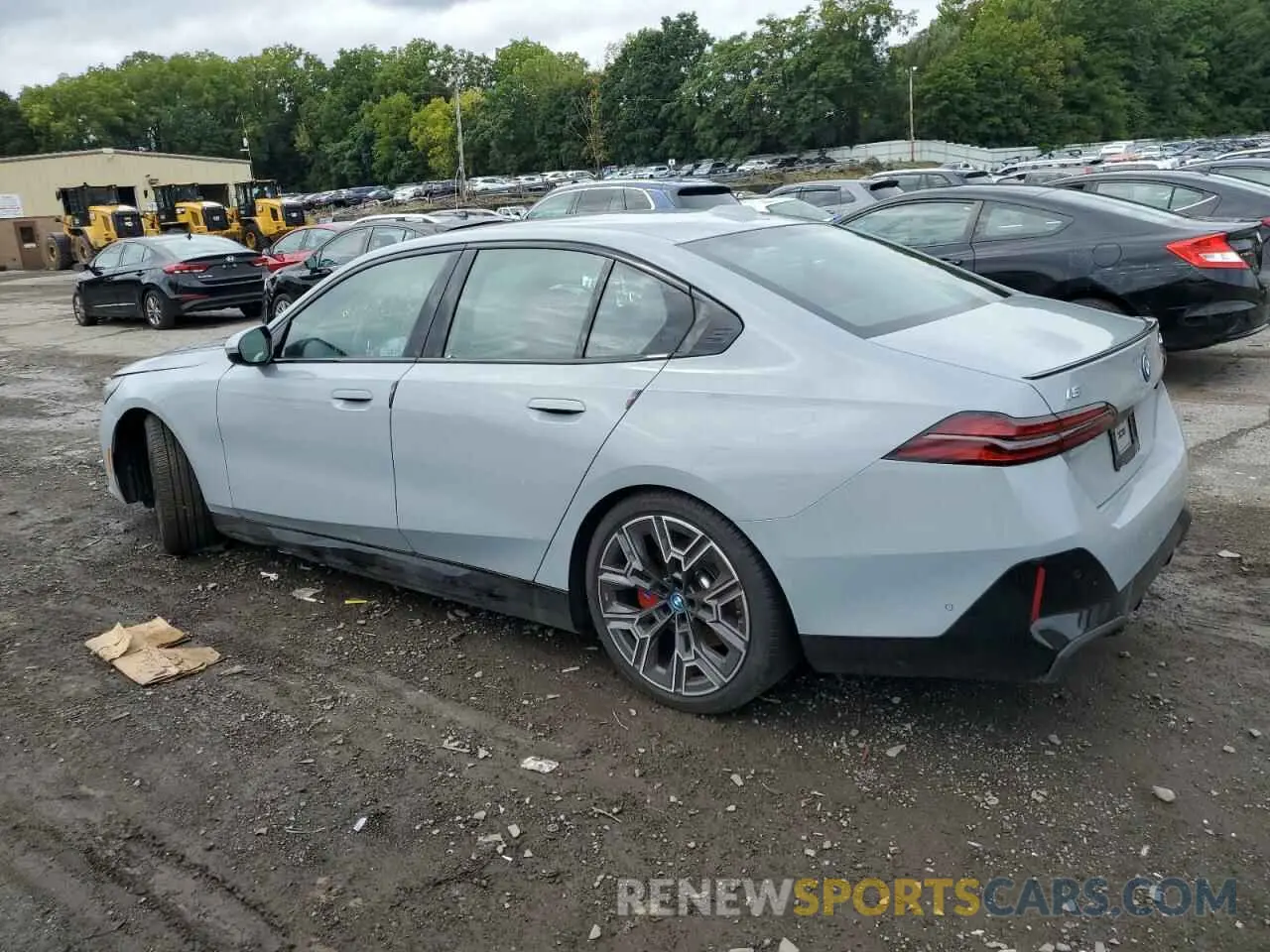 2 fotografías del automóvil dañado WBY33FK03RCR20106 BMW I5 EDRIVE 2024