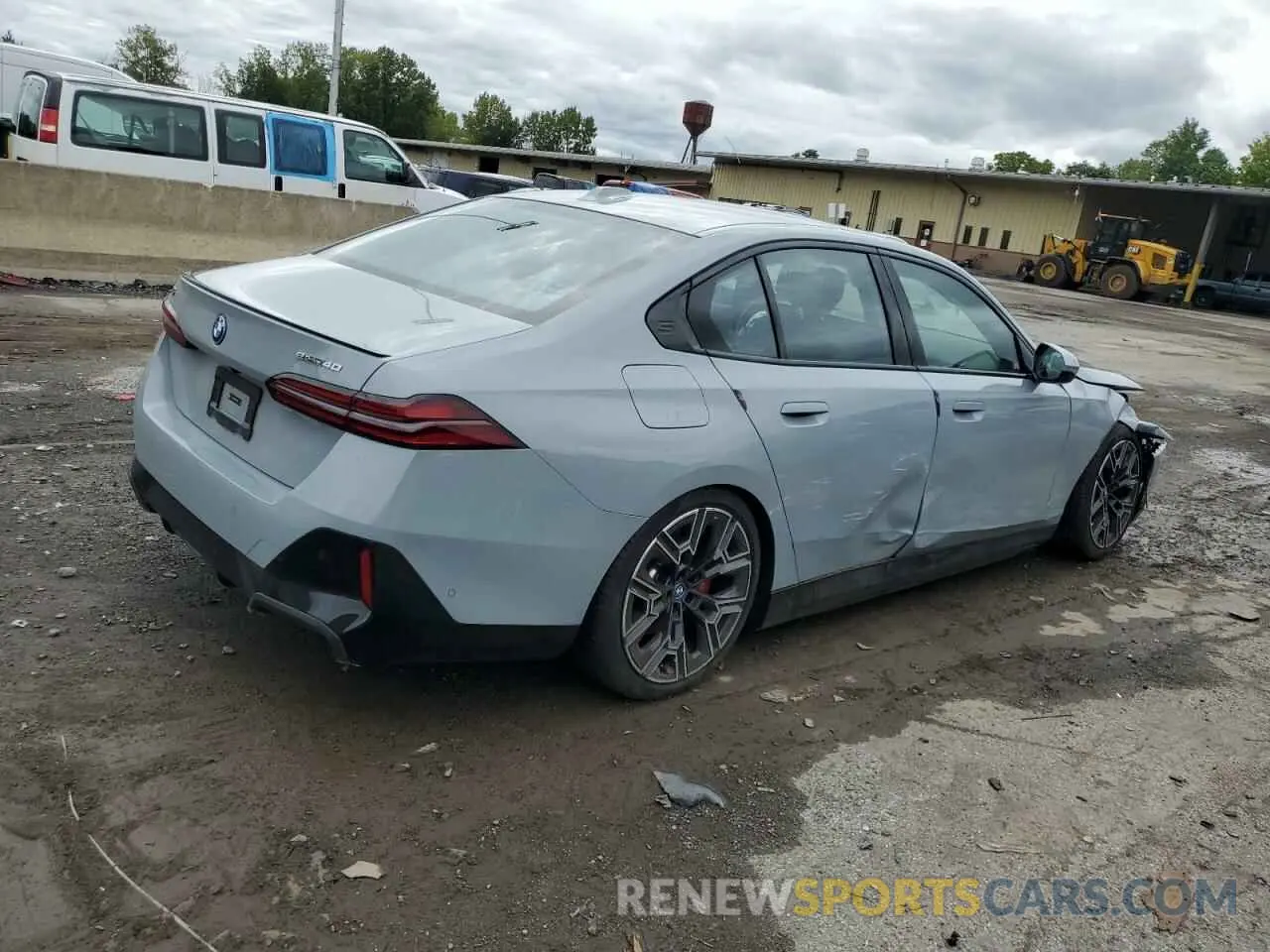 3 fotografías del automóvil dañado WBY33FK03RCR20106 BMW I5 EDRIVE 2024