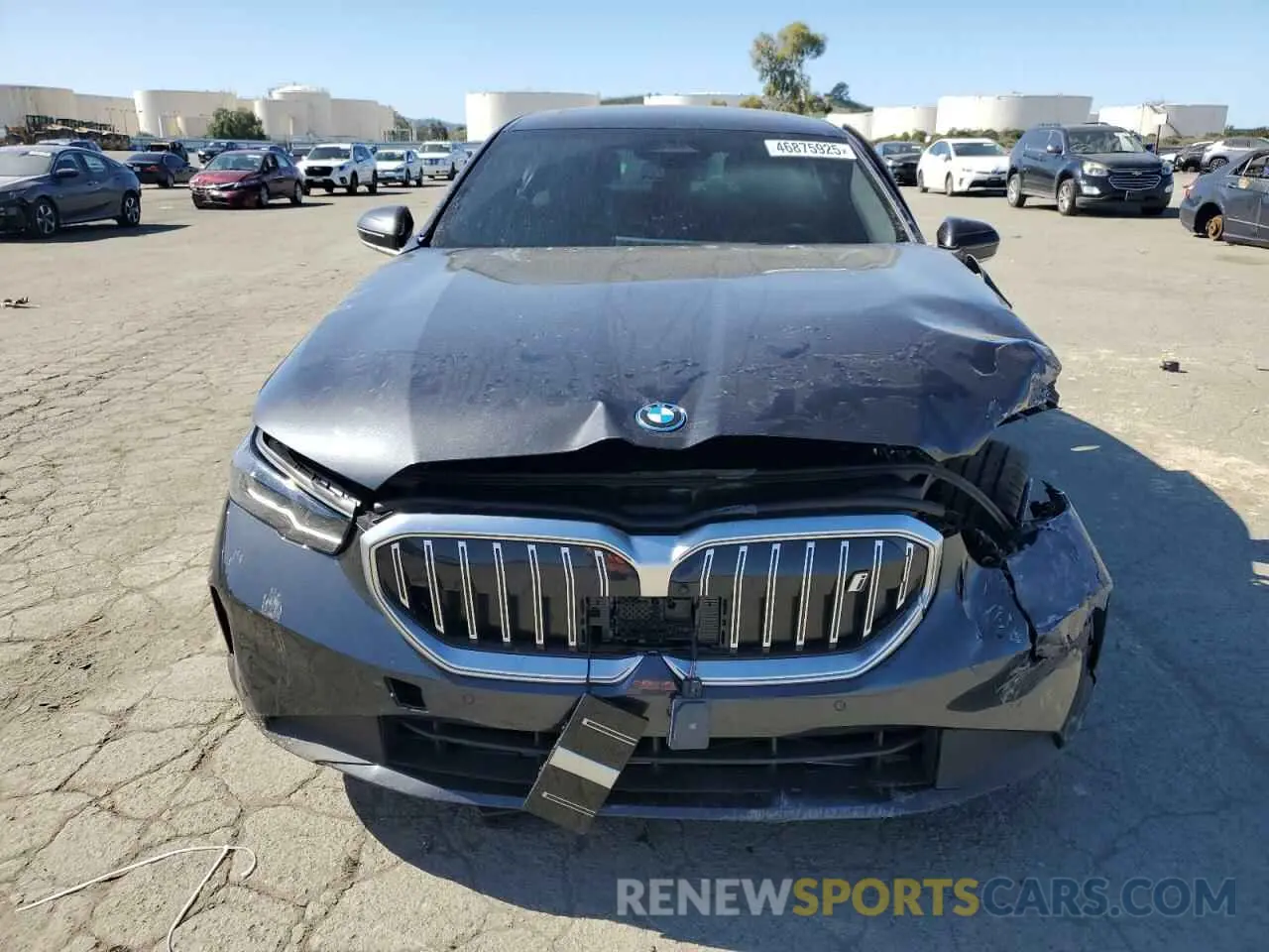 5 fotografías del automóvil dañado WBY33FK03RCR89233 BMW I5 EDRIVE 2024