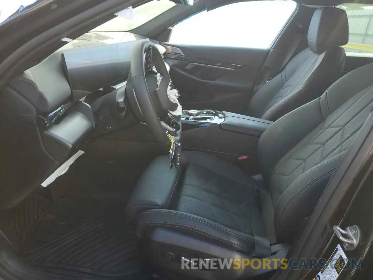 7 fotografías del automóvil dañado WBY33FK03RCR89233 BMW I5 EDRIVE 2024