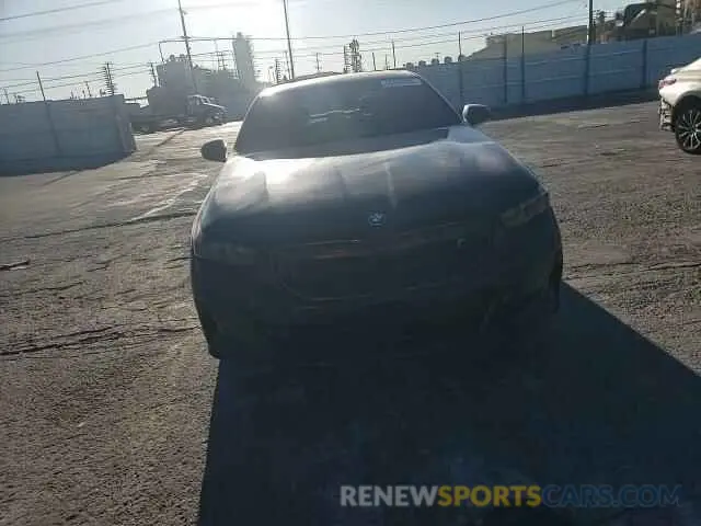 10 fotografías del automóvil dañado WBY33FK03RCR92861 BMW I5 EDRIVE 2024