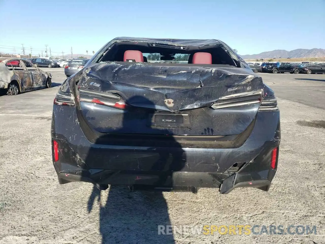 6 fotografías del automóvil dañado WBY33FK03RCR92861 BMW I5 EDRIVE 2024