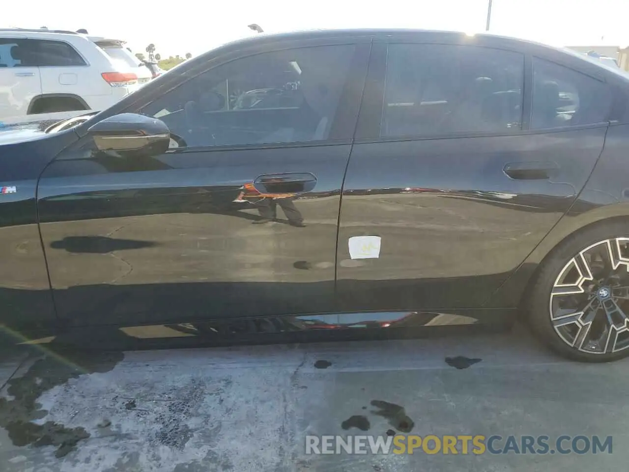 12 fotografías del automóvil dañado WBY43FK00RCP12947 BMW I5 M60 2024