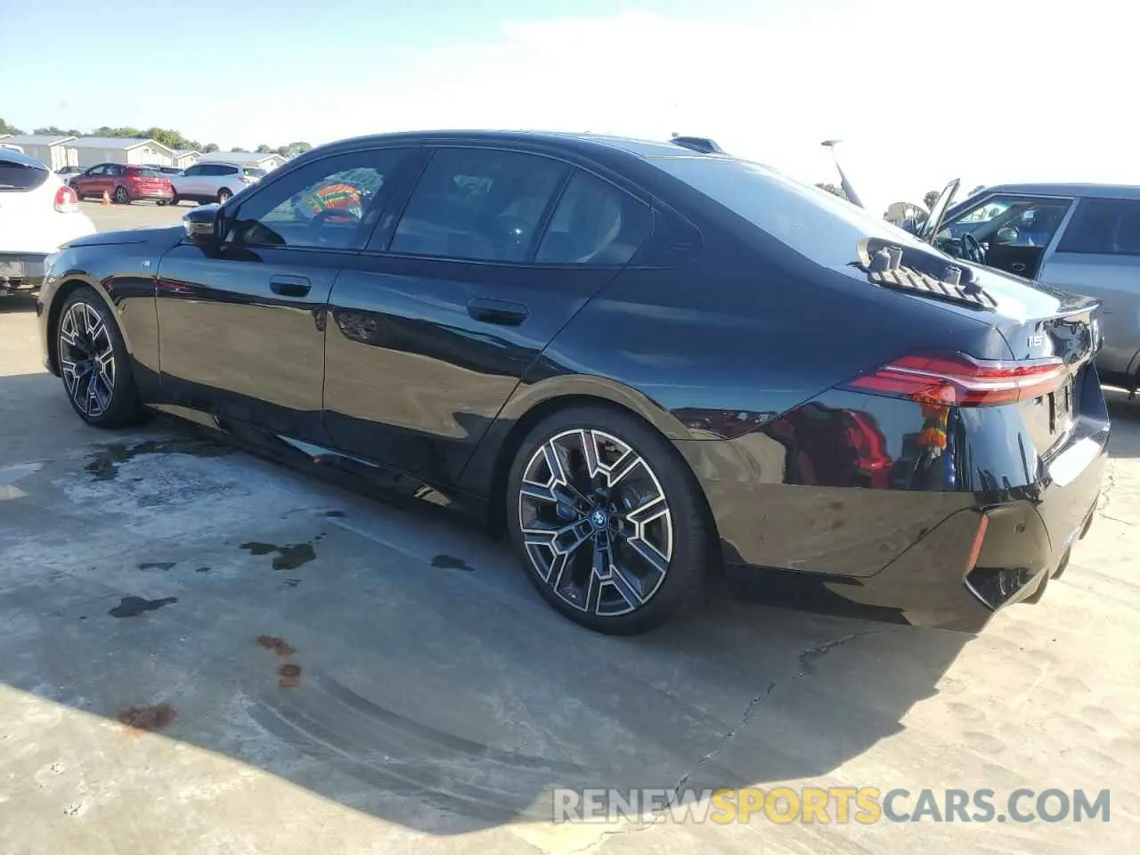 2 fotografías del automóvil dañado WBY43FK00RCP12947 BMW I5 M60 2024
