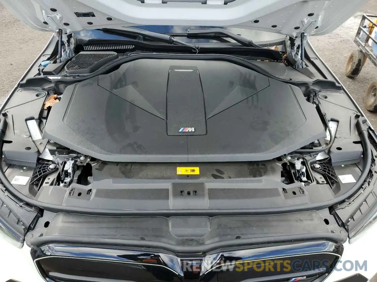 11 fotografías del automóvil dañado WBY43FK02RCS39505 BMW I5 M60 2024