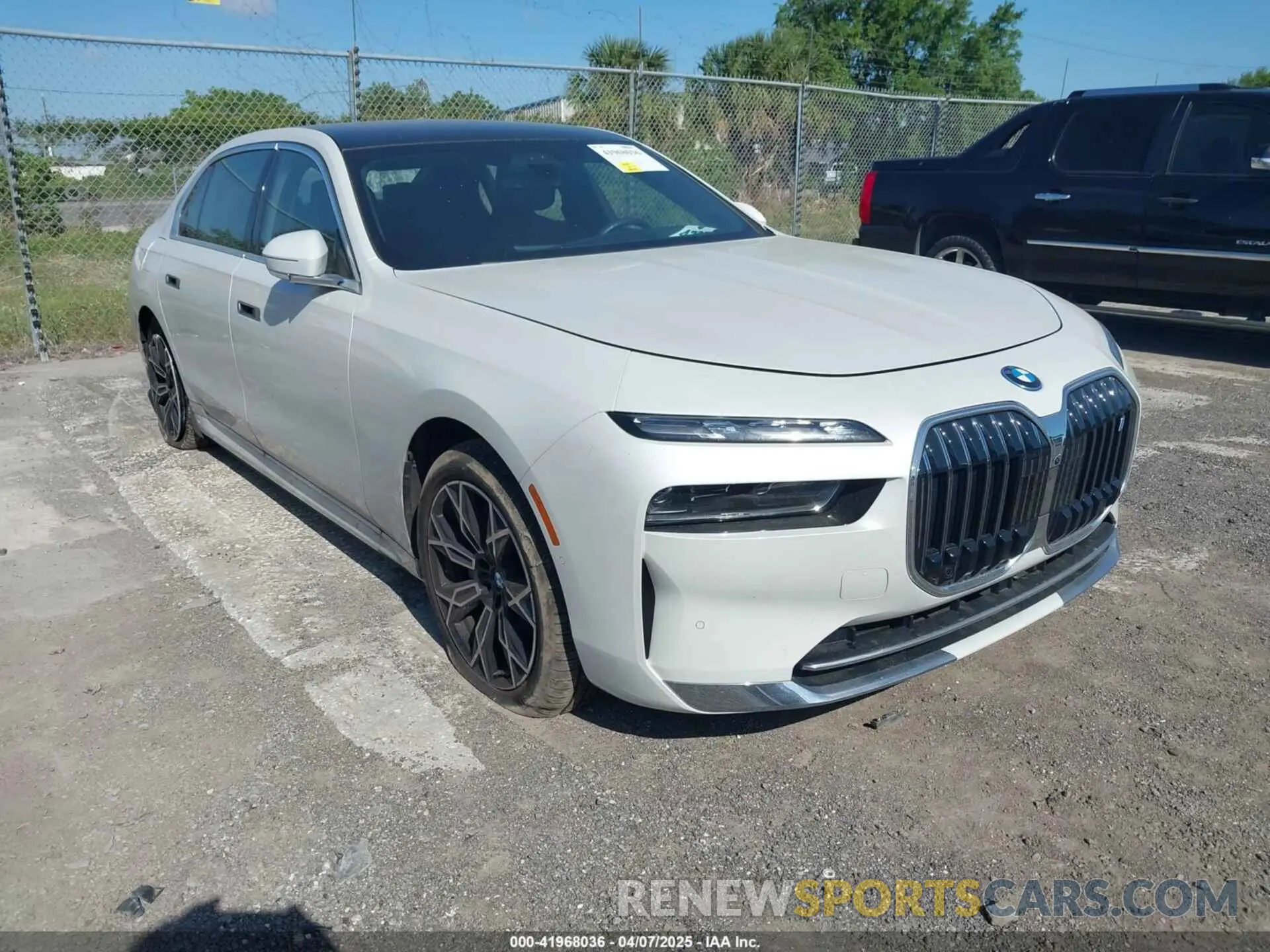 1 fotografías del automóvil dañado WBY43EJ04RCR84042 BMW I7 2024