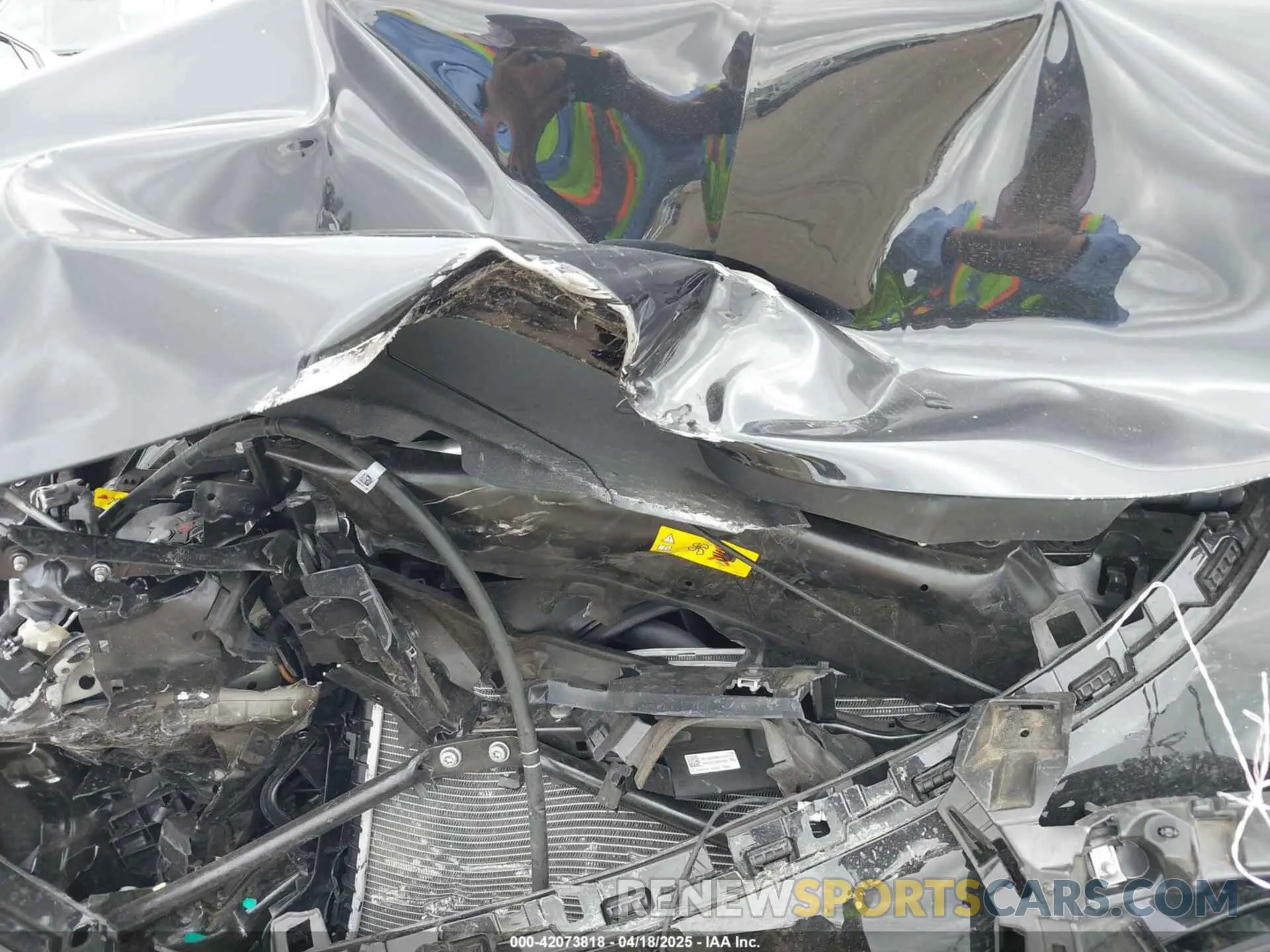 10 fotografías del automóvil dañado WBY43EJ06RCR75472 BMW I7 2024