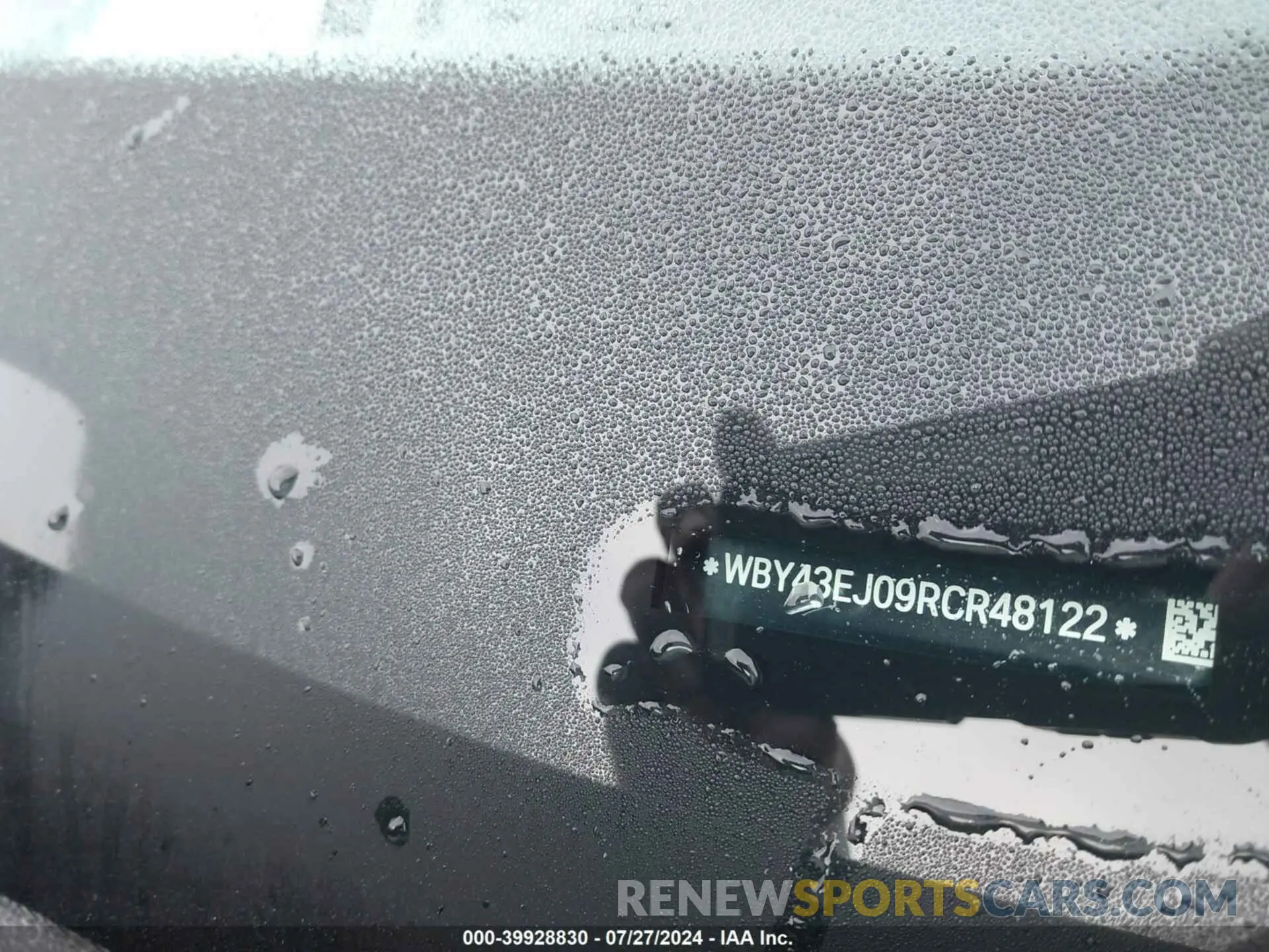 9 fotografías del automóvil dañado WBY43EJ09RCR48122 BMW I7 2024