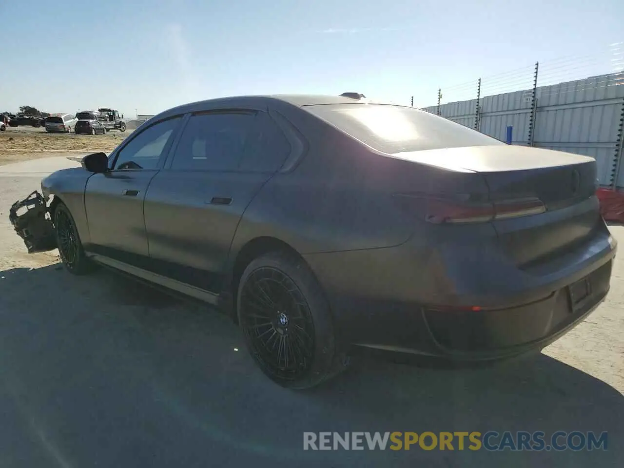 2 fotografías del automóvil dañado WBY43EJ09RCP90865 BMW I7 EDRIVE5 2024