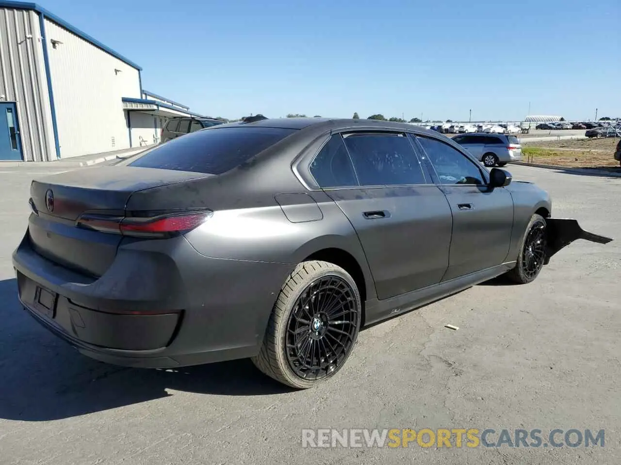 3 fotografías del automóvil dañado WBY43EJ09RCP90865 BMW I7 EDRIVE5 2024