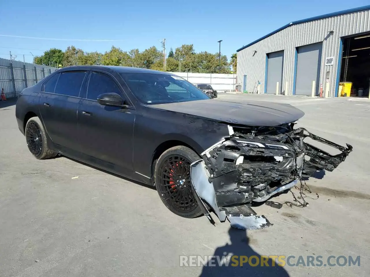 4 fotografías del automóvil dañado WBY43EJ09RCP90865 BMW I7 EDRIVE5 2024