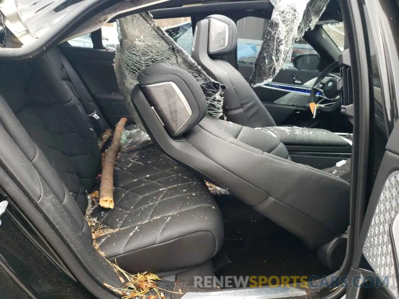 10 fotografías del automóvil dañado WBY53EJ01PCM98516 BMW I7 XDRIVE6 2023