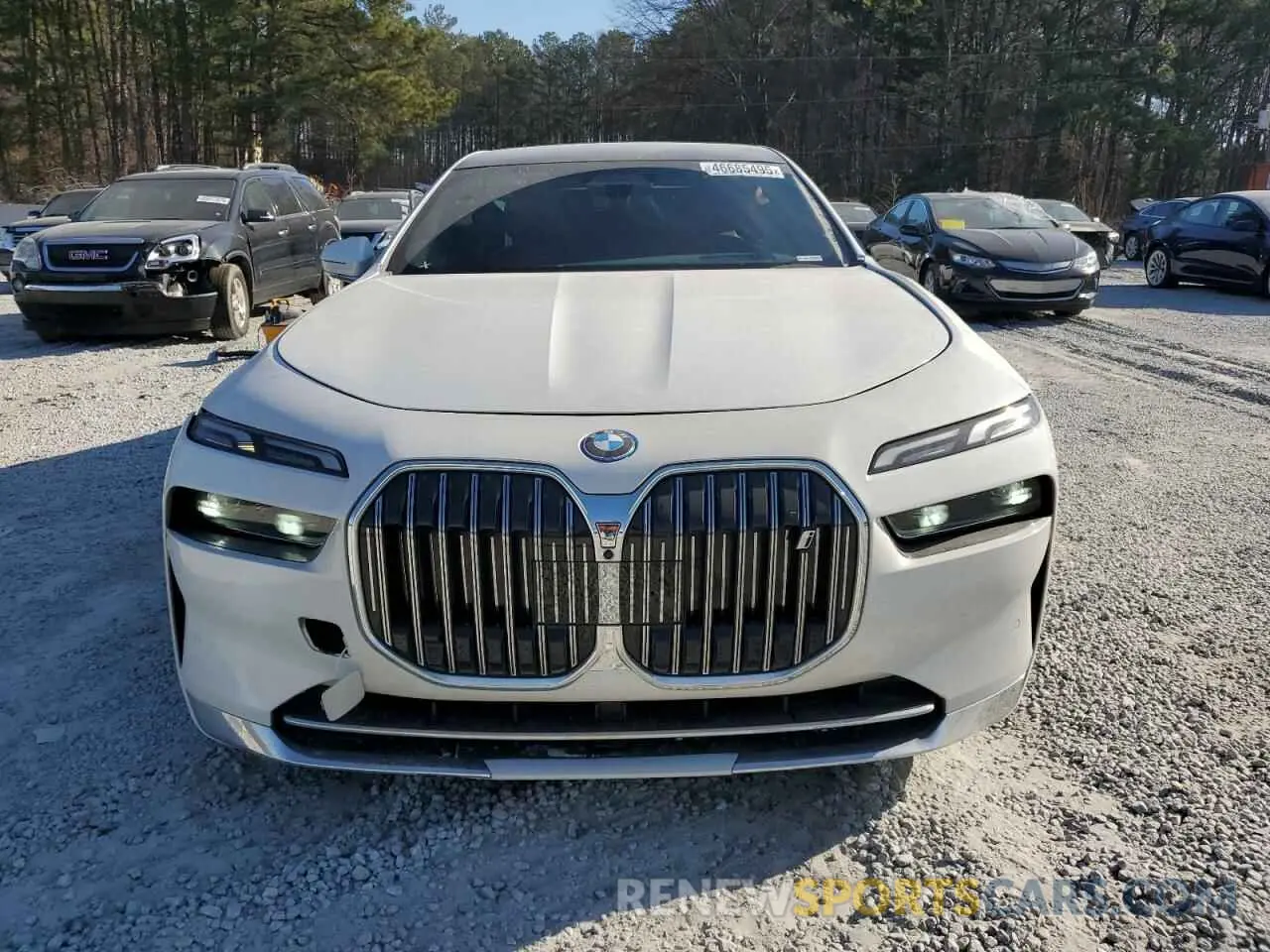 5 fotografías del automóvil dañado WBY53EJ03PCN87830 BMW I7 XDRIVE6 2023