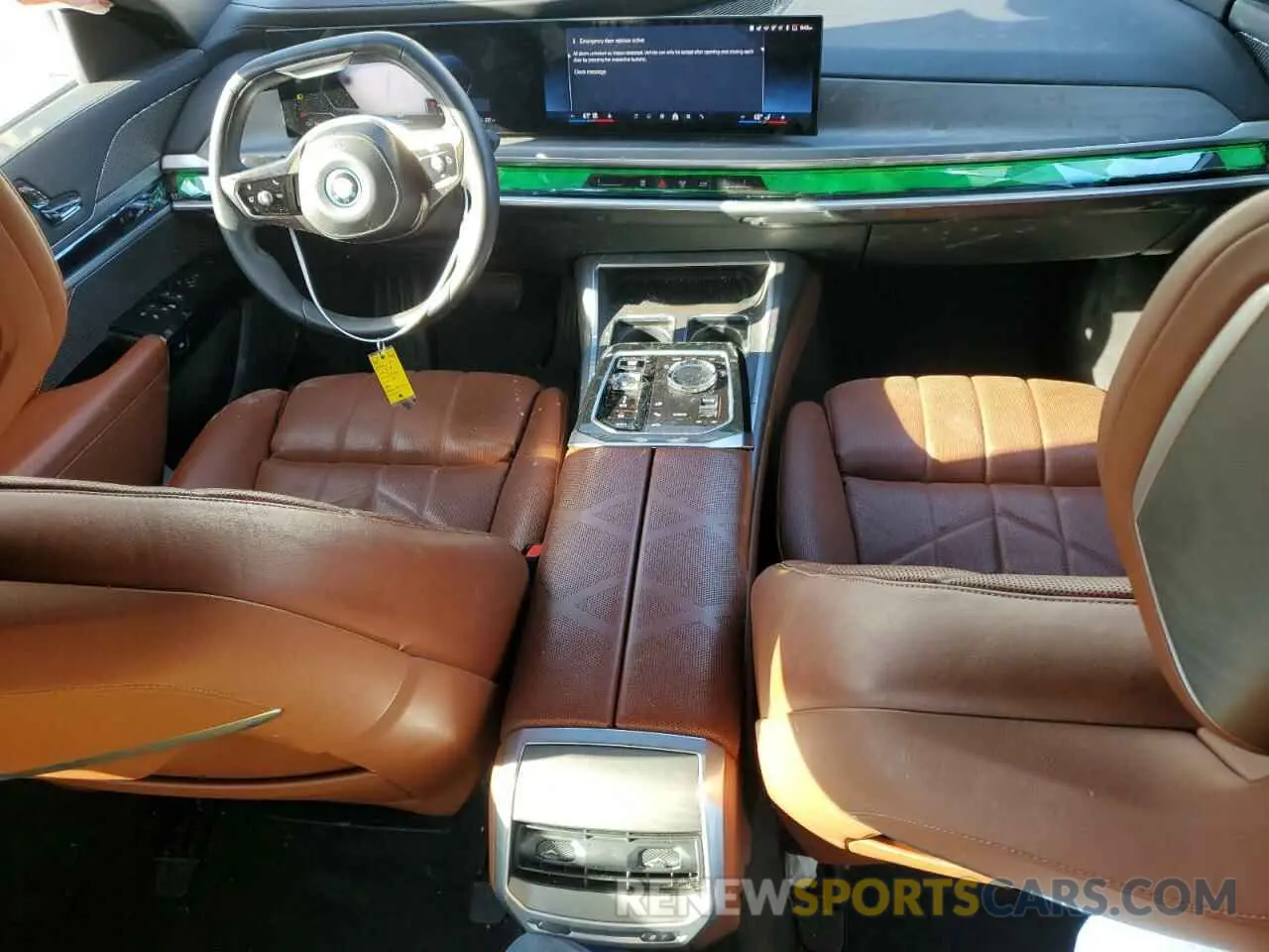 8 fotografías del automóvil dañado WBY53EJ03PCN87830 BMW I7 XDRIVE6 2023