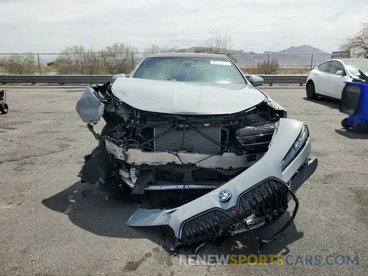5 fotografías del automóvil dañado WBY53EJ04RCR17588 BMW I7 XDRIVE6 2024