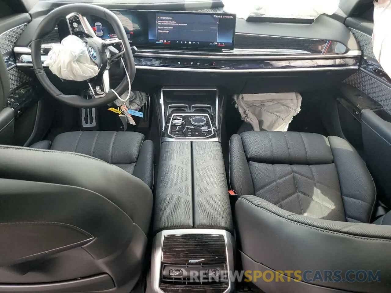 8 fotografías del automóvil dañado WBY53EJ04RCR17588 BMW I7 XDRIVE6 2024
