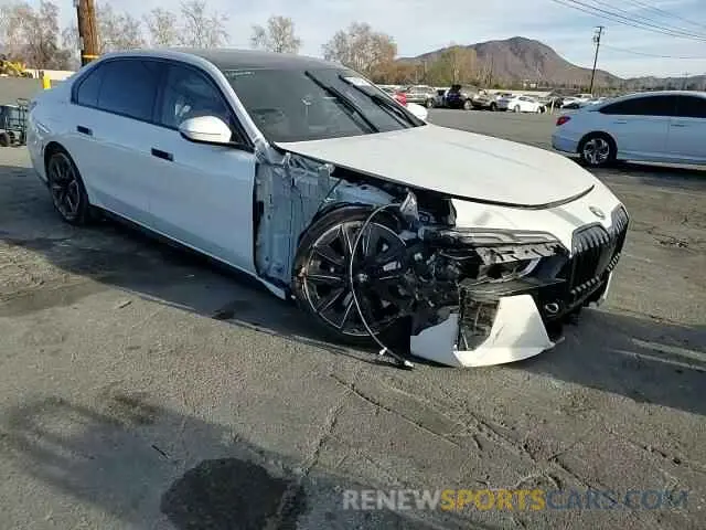 11 fotografías del automóvil dañado WBY53EJ08RCP58753 BMW I7 XDRIVE6 2024
